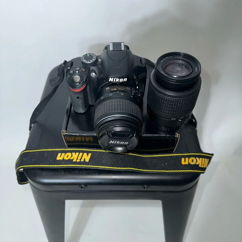 Nikon - D3200 Camera photo & Video Kit / Af-s Dx Zoom-Nikkor 18-55mm f/3.5-5.6G